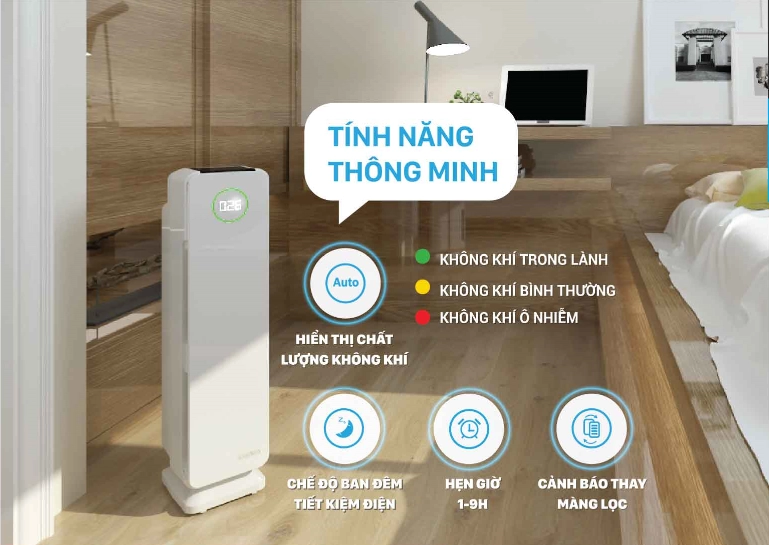 máy lọc không khí - karofi