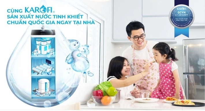 sản xuất nước uống tinh khiết tại nhà