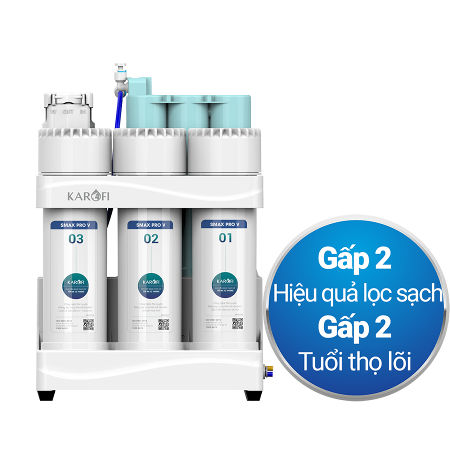 Máy lọc nước RO Karofi KAQ-U50K