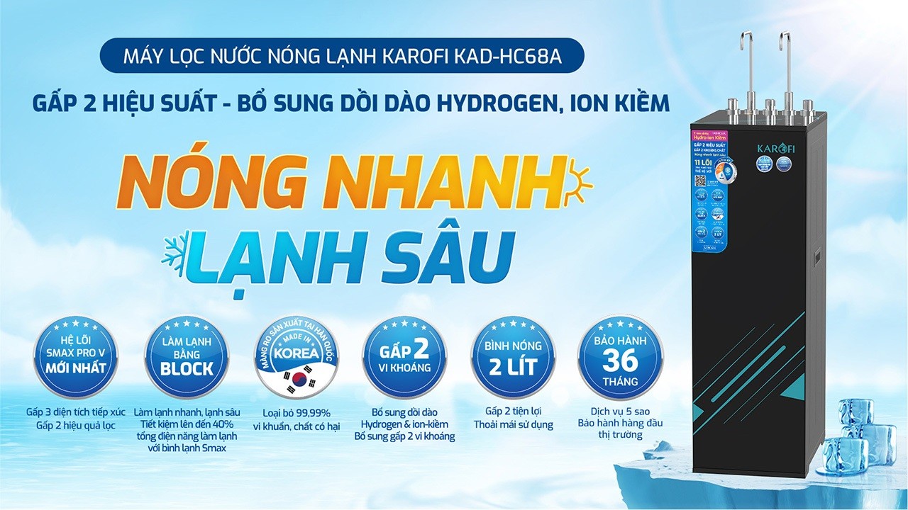 may-loc-nuoc-nong-lanh-karofi-kad-hc68a-bo-sung-hydrogen