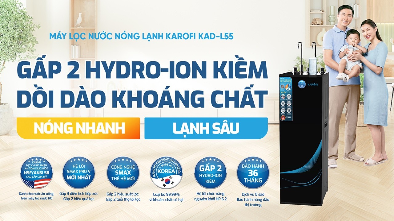 may-loc-nuoc-nong-lanh-karofi-kad-l55-nong-nhanh-lanh-sau