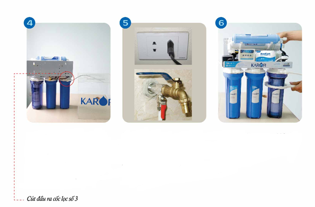 Lắp máy lọc nước