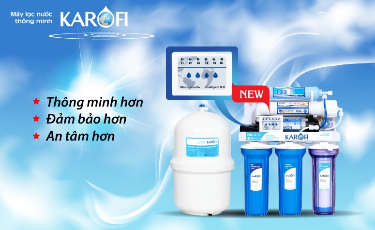 Máy lọc nước thông minh Karofi