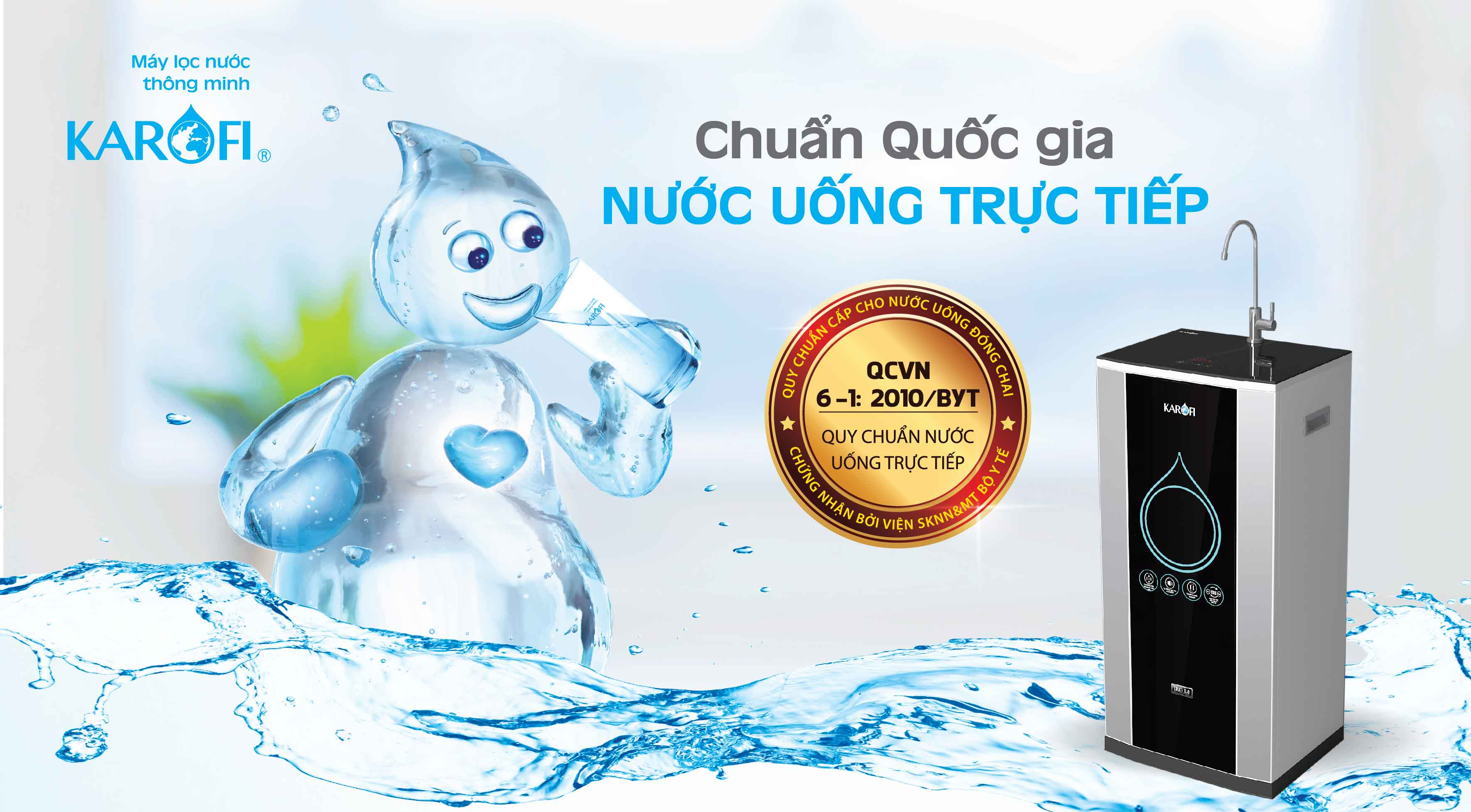 Máy lọc nước thông minh Karofi