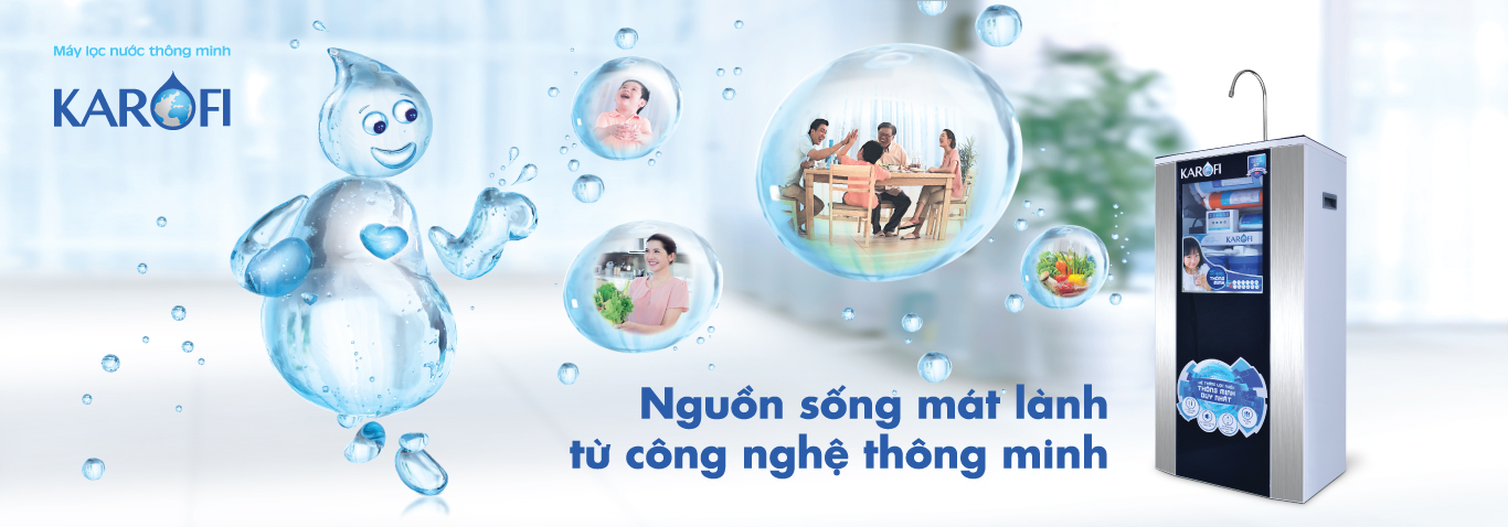 Máy lọc nước thông minh Karofi