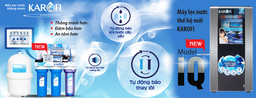 Máy lọc nước thông minh Karofi
