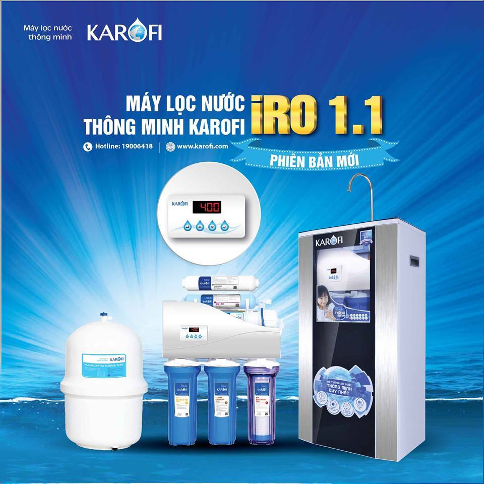 Máy lọc nước thông minh Karofi