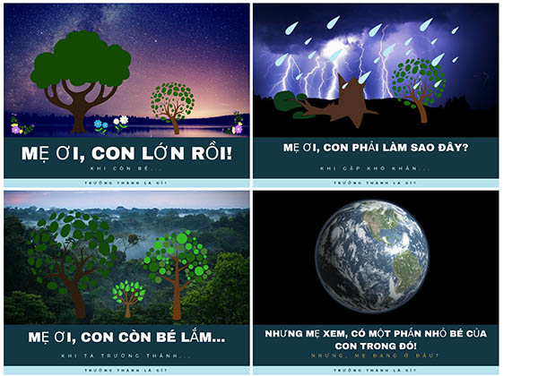 Mẹ ơi, con còn nhỏ bé lắm!