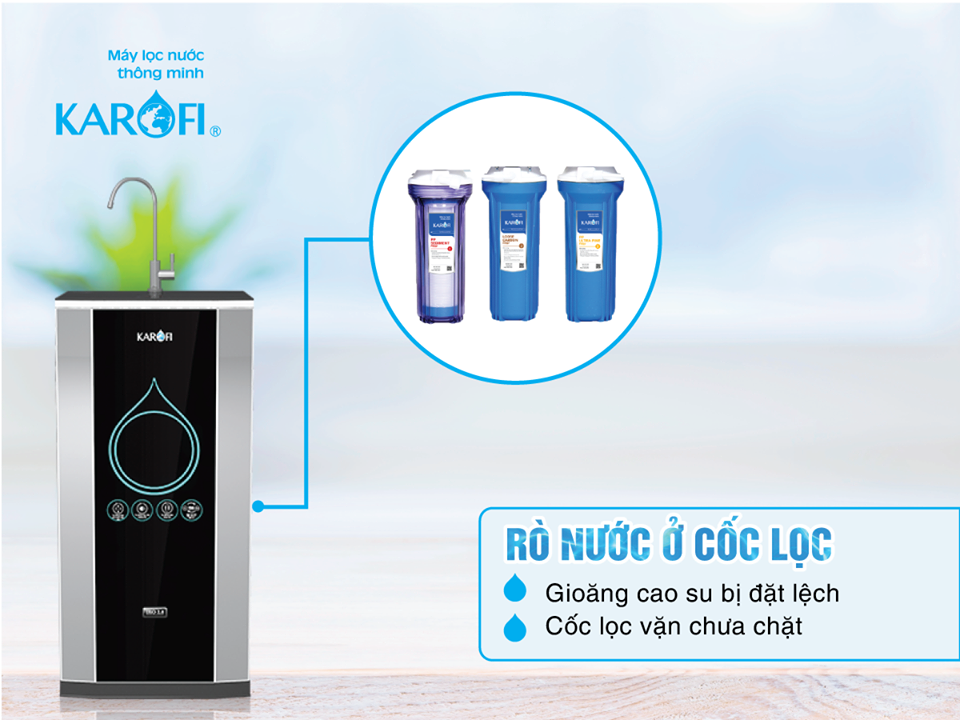 máy lọc nước thông minh karofi