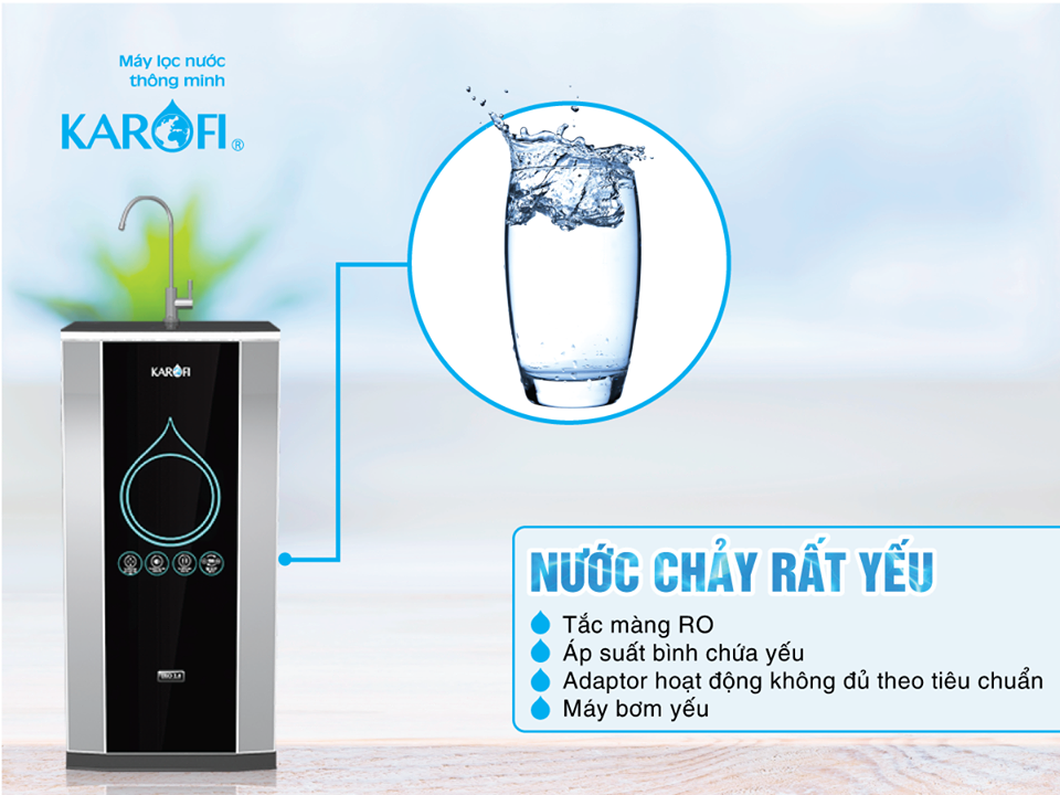 máy lọc nước thông minh karofi