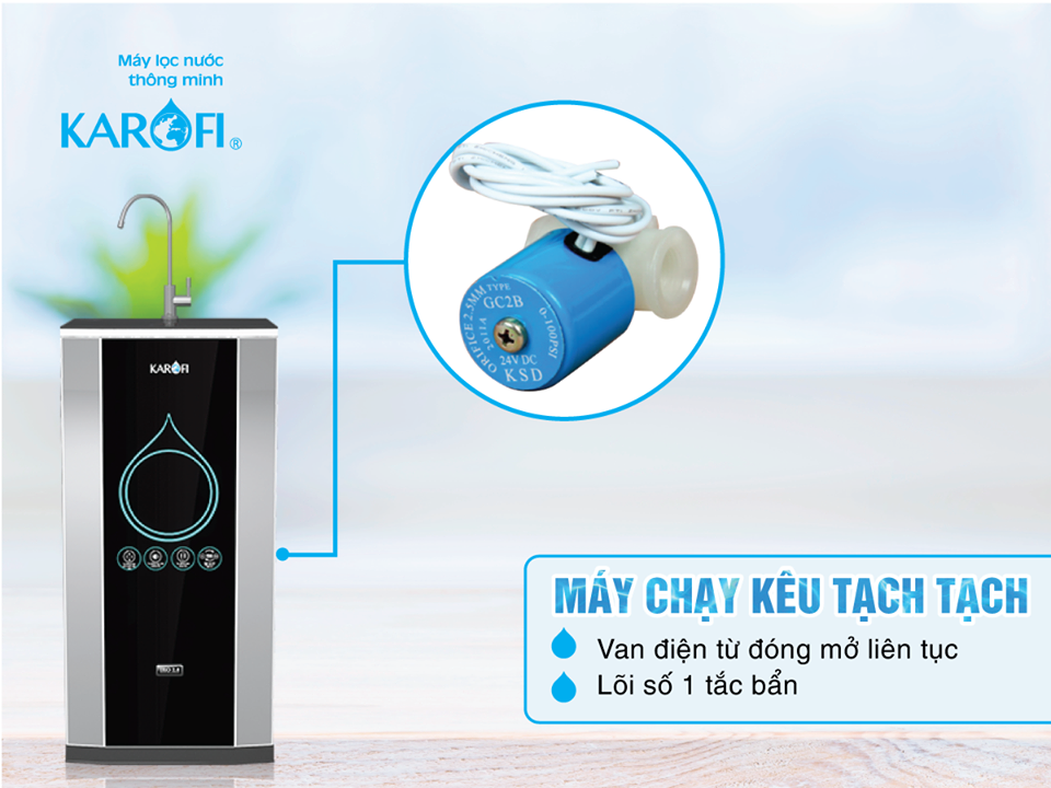 máy lọc nước thông minh karofi