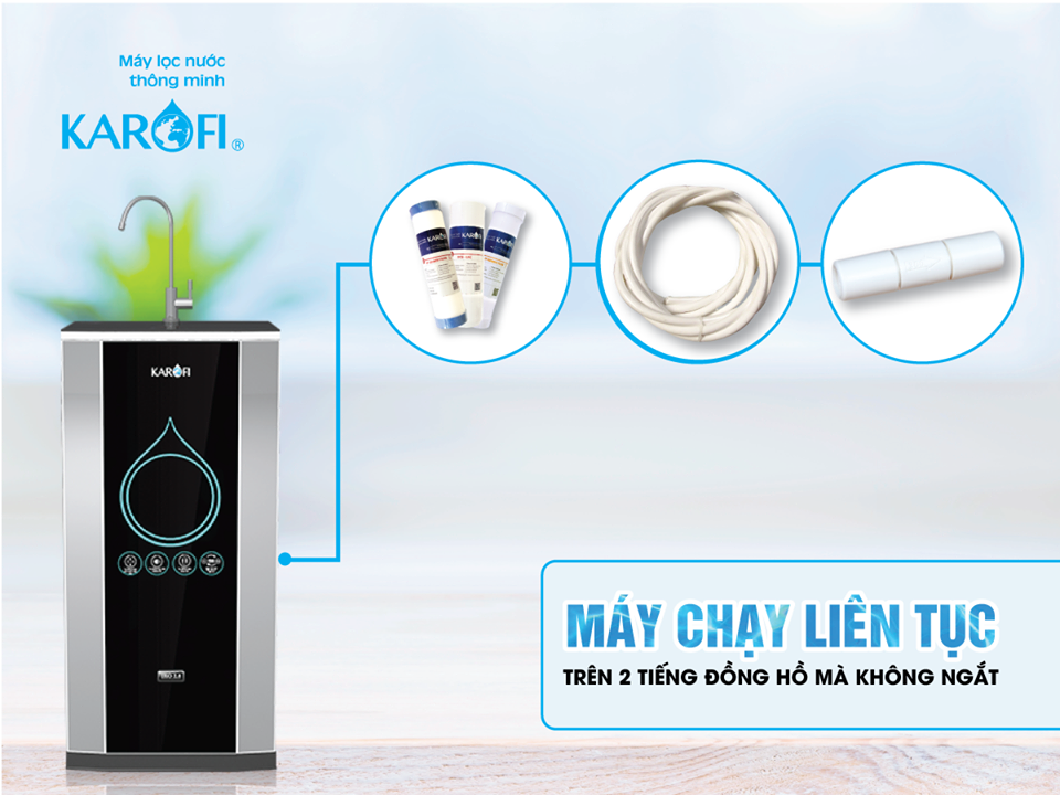 máy lọc nước thông minh karofi