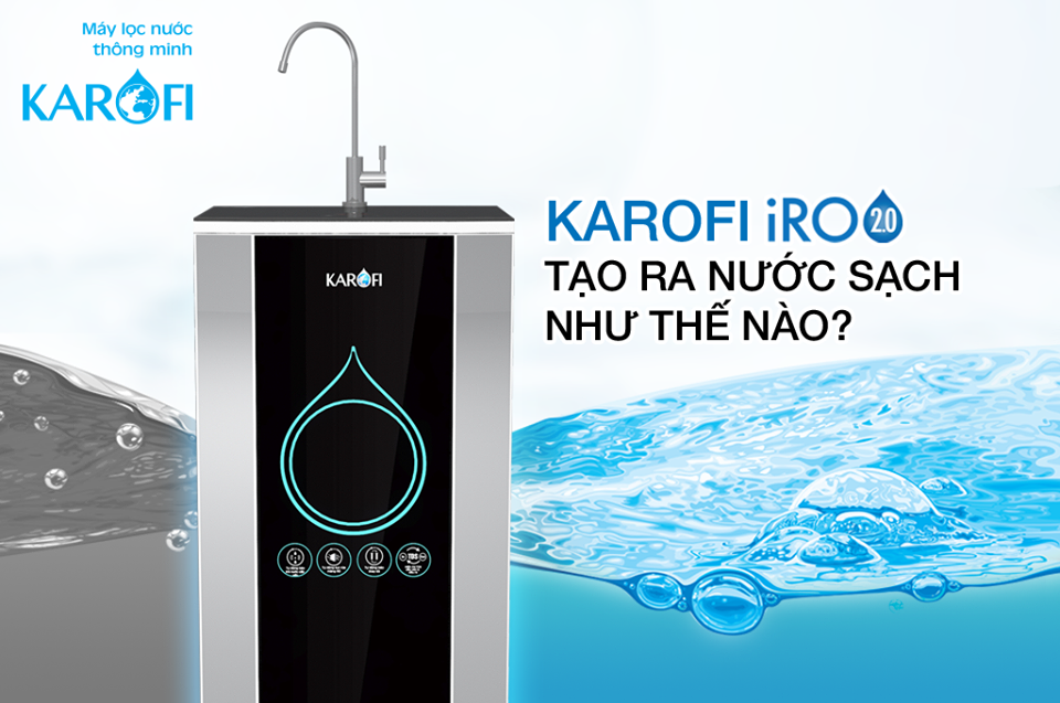 máy lọc nước thông minh karofi