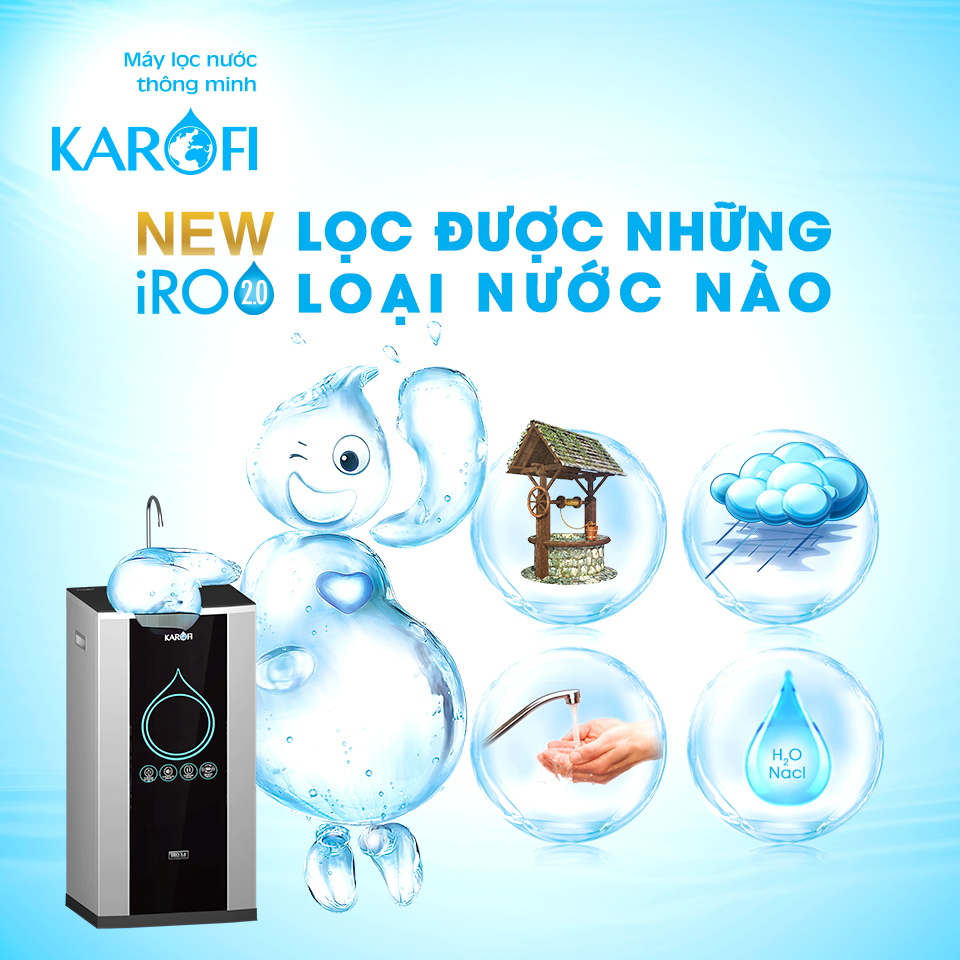 Máy lọc nước thông minh Karofi