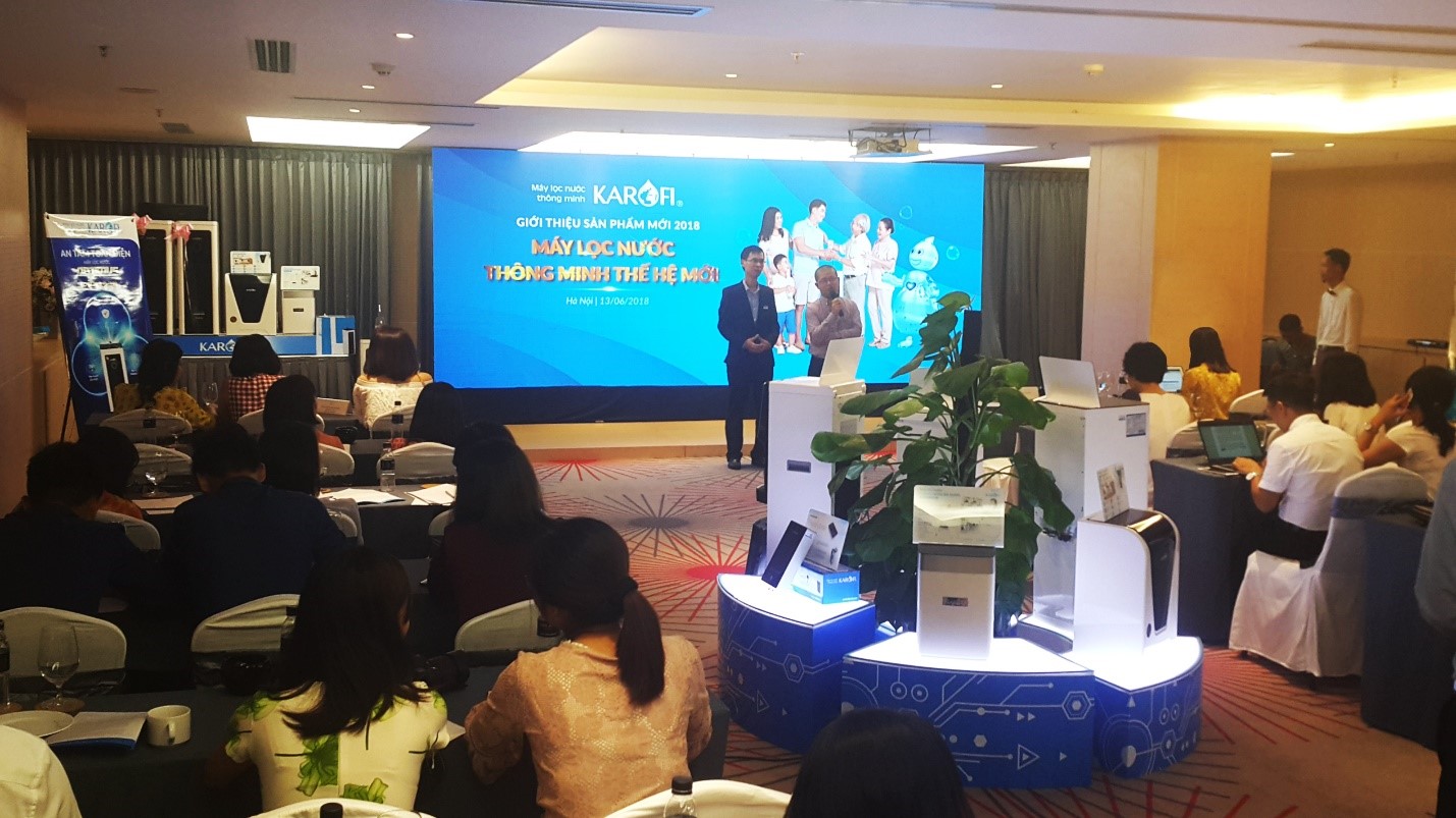 Karofi họp báo ra mắt sản phẩm